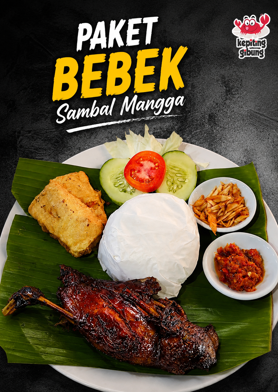 Paket Bebek Sambal Mangga